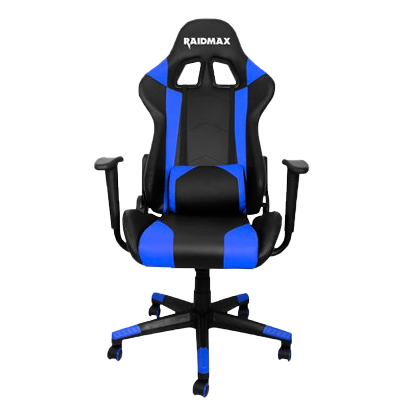 Silla Gamer Raidmax Drakon 702 Negro con Azul