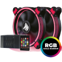 Kit Ventiladores Eagle Warrior RGB