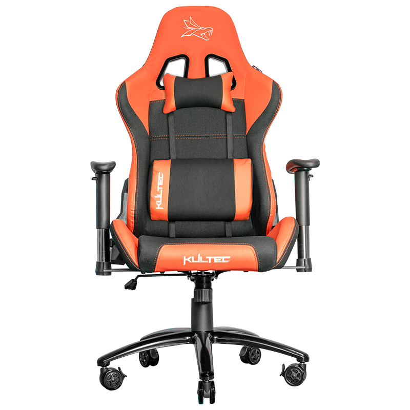 Silla Gamer Kultec Serie X Naranja 2021
