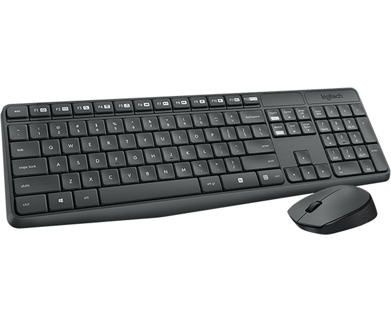 Kit teclado y mouse Inalámbrico Logitech MK235