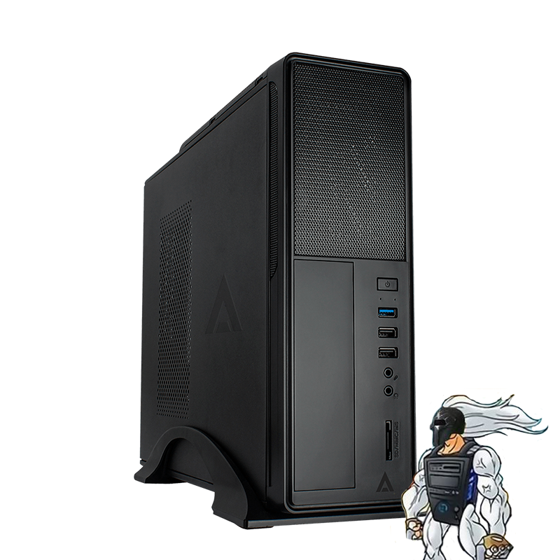 PC Spartan Bike Home Office: Ryzen 3 3200G, 8GB, 240GB SSD.