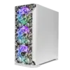 GABINETE YEYIAN HOLLOW 2500 ATX/3VENT/ ARGB/MESH/USB/BLANCO