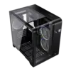 GABINETE BALAM RUSH TANK EXPERT CURVE 6400 MICRO ATX,CRISTAL TEMP 1 FAN DISPLAY NEGRO