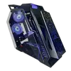 GABINETE XZEAL IRO2, MICRO ATX ARGB SIN FUENTE NEGRO
