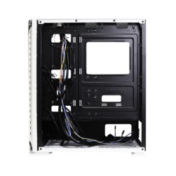 GABINETE YEYIAN HOLLOW 2500 ATX/3VENT/ ARGB/MESH/USB/BLANCO