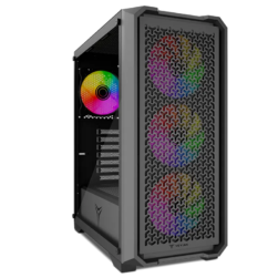 GABINETE GAMER YEYIAN VAULT ARGB MID-TOWER ATX/M-ATX