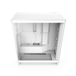 GABINETE NZXT H7 FLOW RGB MID-TOWER 3 FANS RGB BLANCO