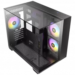 GB ANTEC CX600M ARGB NEGRO, MICRO-ATX ITX S/FUENTE