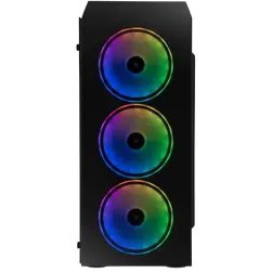 GABINETE YEYIAN GAMER KRYPTON ATX 3 VENT ARGB CRIS/TEMP