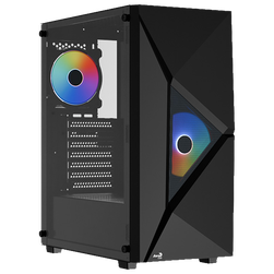GABINETE AEROCOOL PLAYER G-BK-V1 RGB NEGRO