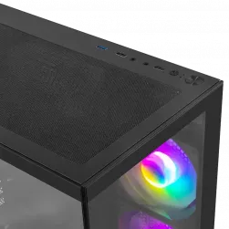 GB GAMER GETTTECH FISH TANK M-ATX S/FUENTE