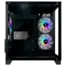 GABINETE XZEAL PANZER II CUBO CX12 MICRO ATX RGB SIN FUENTE NEGRO