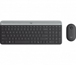 Kit teclado y mouse Logitech MK470 Inalámbrico