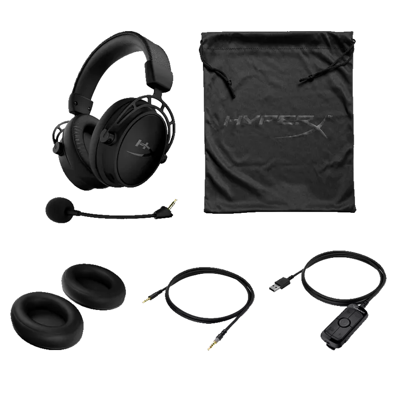 Hyper X Cloud Alpha S Black 4