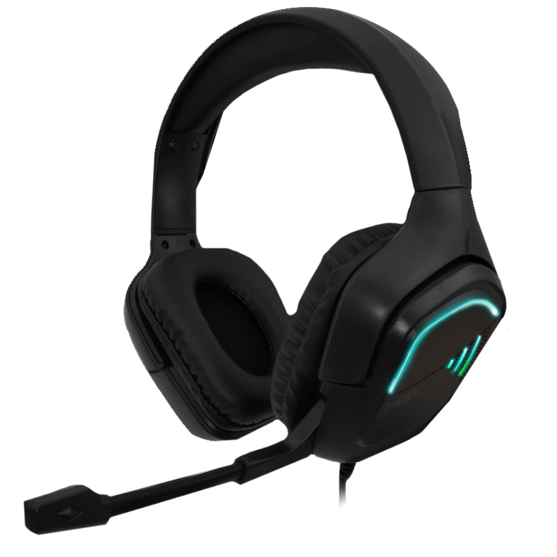 Audífonos Gamer RGB Gamdias HEBE E2 Negro