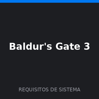 Baldur's Gate 3