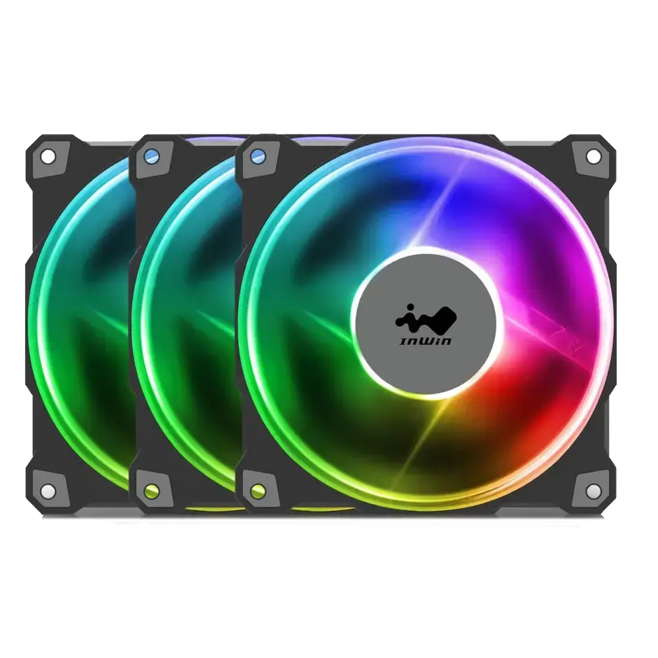 KIT 3x VENTILADORES JUPITER AJ120 ARGB 120MM
