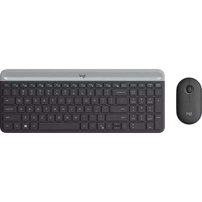 Kit teclado y mouse Logitech MK470 Inalámbrico