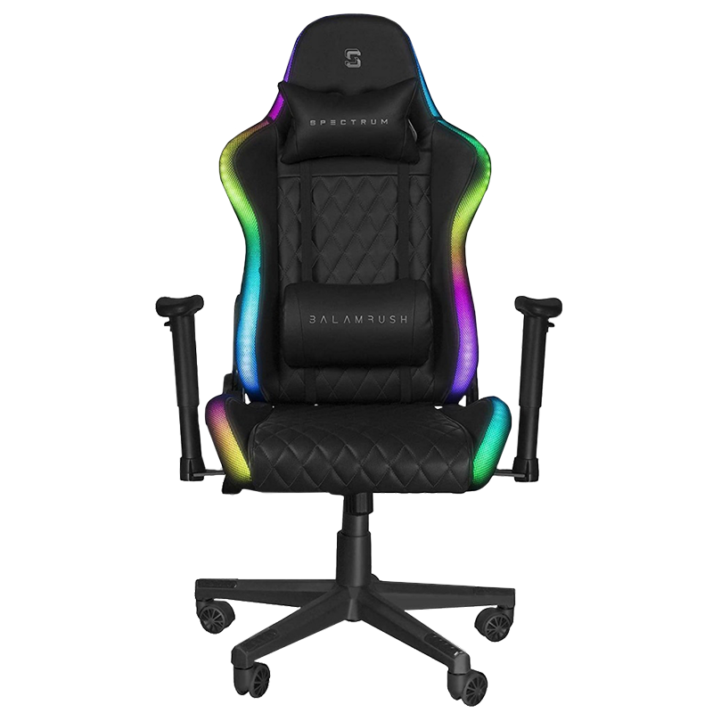 Silla Gamer Balam Rush Lighting Rush Azender RGB, Negro