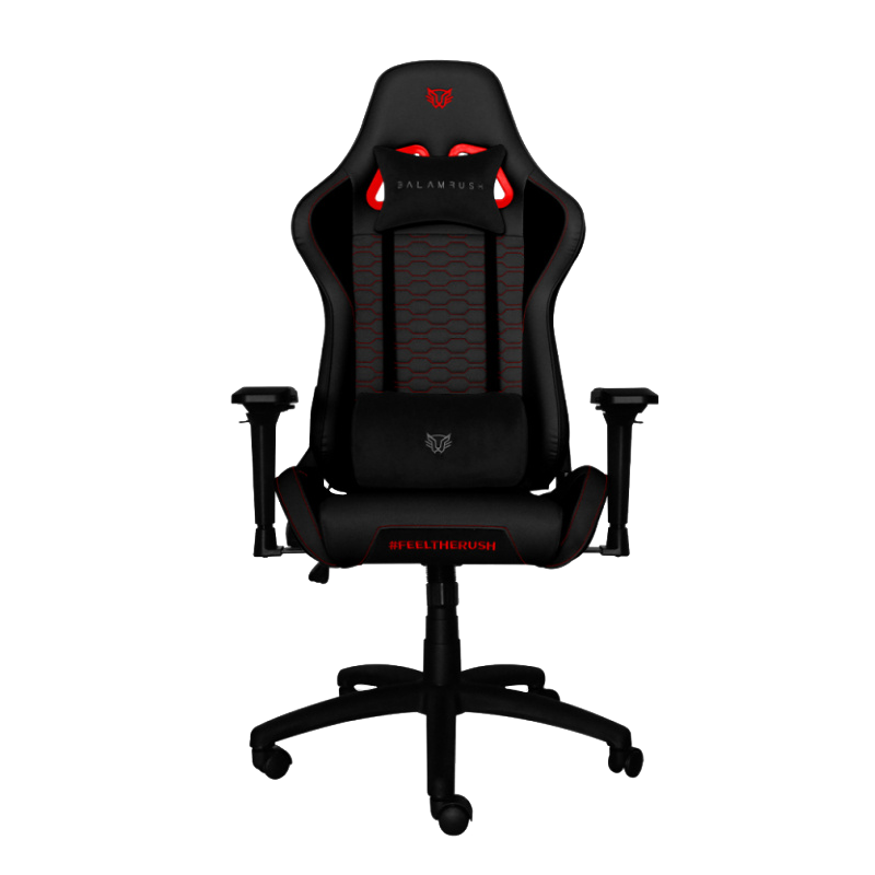 Silla Gamer Balam Rush Thunder Rush 2 Negro/Rojo