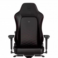 Silla Noblechairs Hero Leather - Black con Red