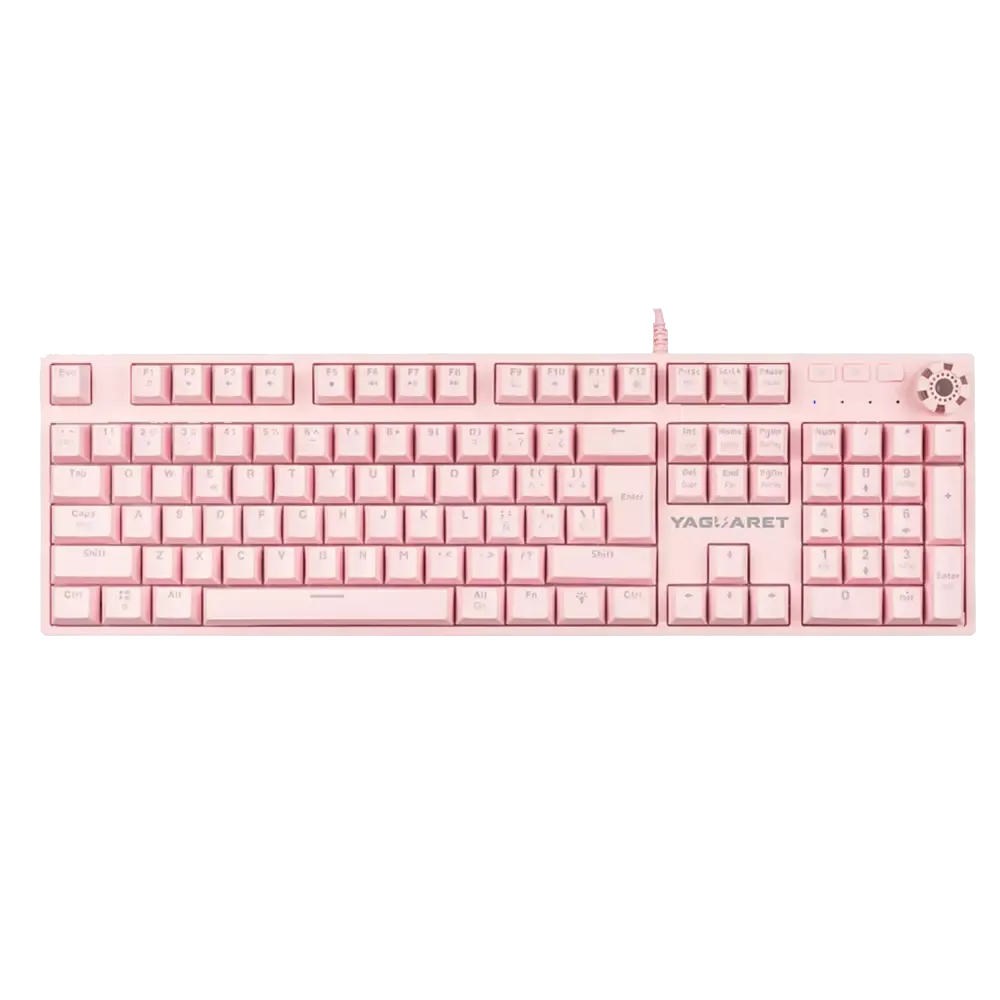 TECLADO YAGUARET HIDRA ROSA