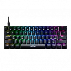 Teclado Mecánico RGB Gamdias Hermes E3 Negro
