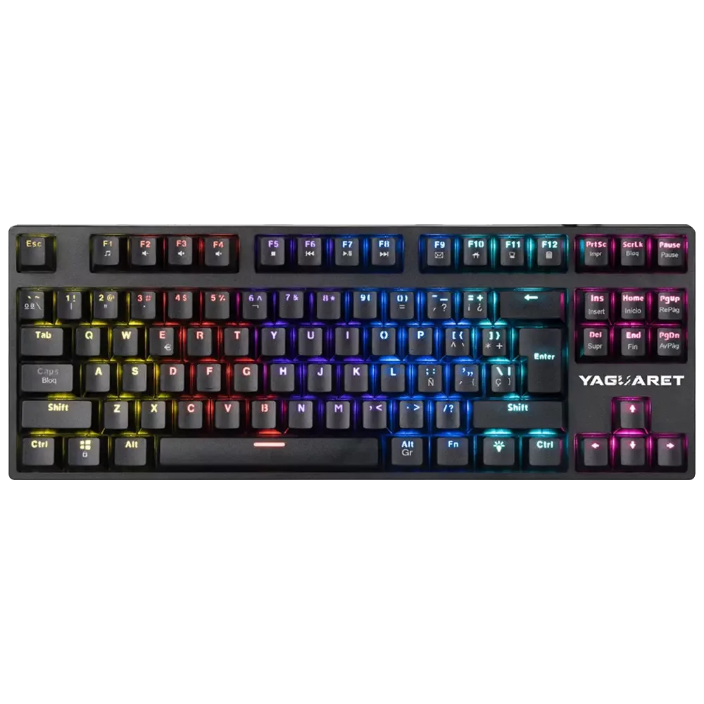 Teclado Gamer Yaguaret Punisher con RGB