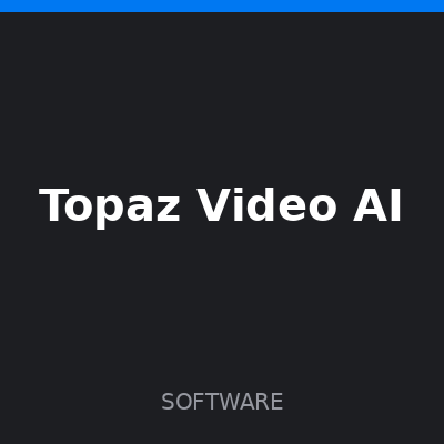 Topaz Video AI - PC recomendada